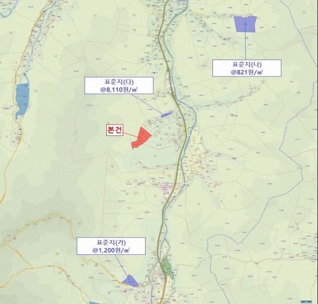 2025타경31721 전북특별자치도 진안군 주천면 운봉리 537-5 농지 경매 이미지