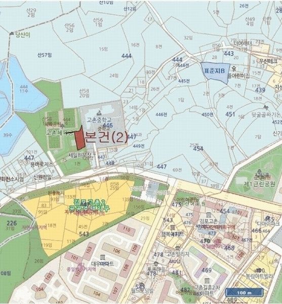 2025타경33426 경기도 김포시 고촌읍 신곡리 447-127 농지 경매 이미지