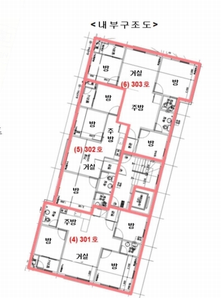 2025타경364 경기도 수원시 권선구 정조로565번길 22-5, 워커힐1에스티 비동 3층 301호 다세대(빌라) 경매 이미지