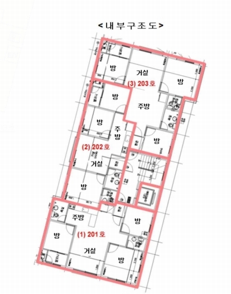 2025타경364 경기도 수원시 권선구 정조로565번길 22-5, 워커힐1에스티 비동 2층 202호 다세대(빌라) 경매 이미지