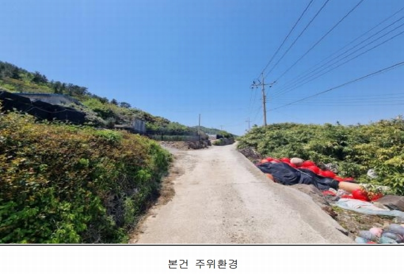 2025타경50443 전라남도 완도군 보길면 중통리 985 농지 경매 이미지