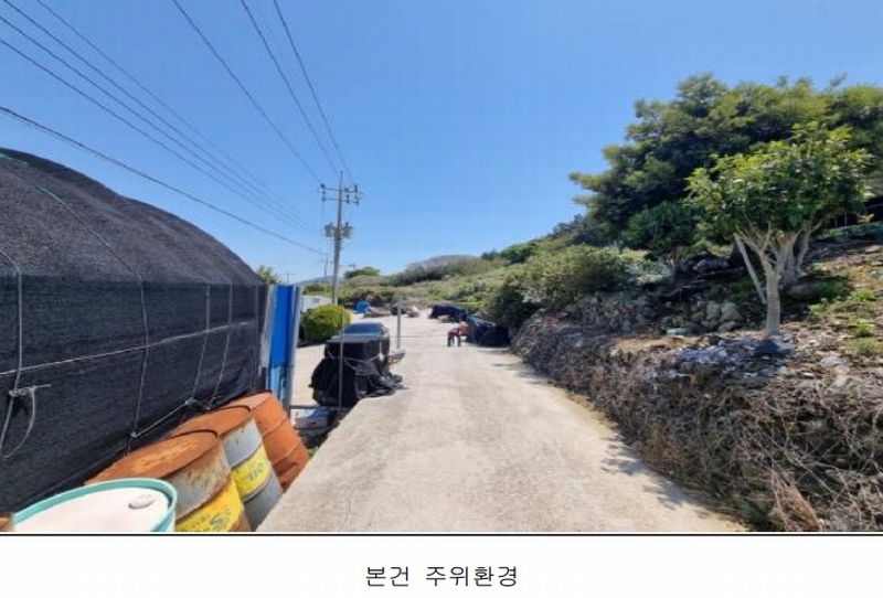 2025타경50443 전라남도 완도군 보길면 중통리 985 농지 경매 이미지