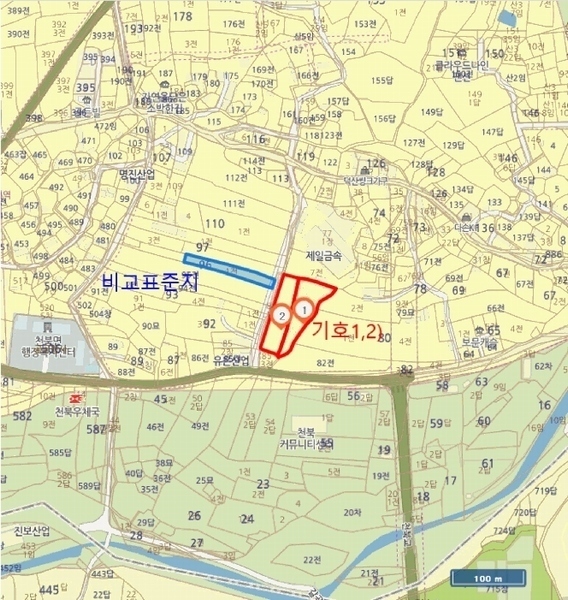 2025타경475 경상북도 경주시 천북면 동산리 83 농지 경매 이미지