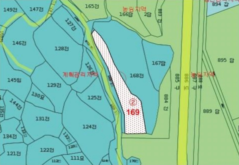 2025타경1733 전라남도 해남군 문내면 고평리 169 농지 경매 이미지
