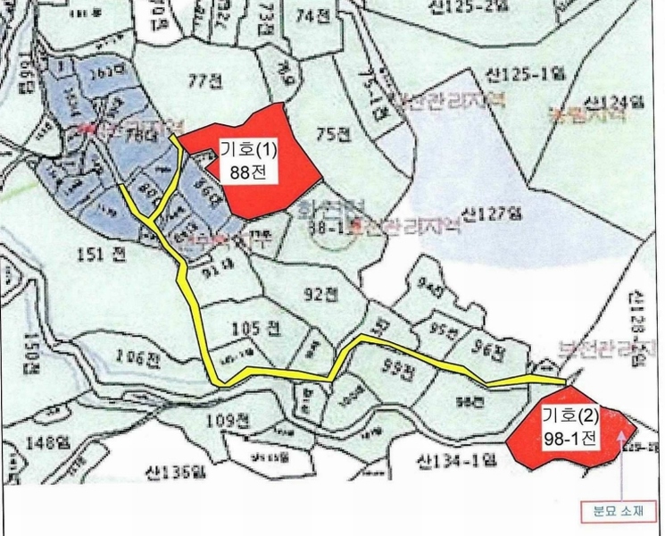 2024타경55337 전라남도 해남군 화원면 인지리 88 농지 경매 이미지