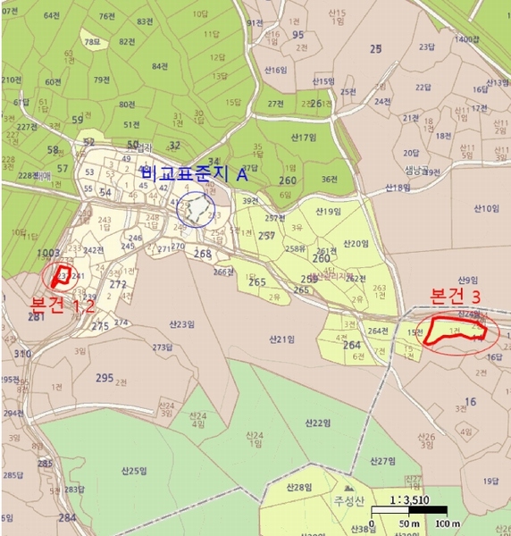 2025타경50671 전라남도 해남군 산이면 노송리 14-1 농지 경매 이미지
