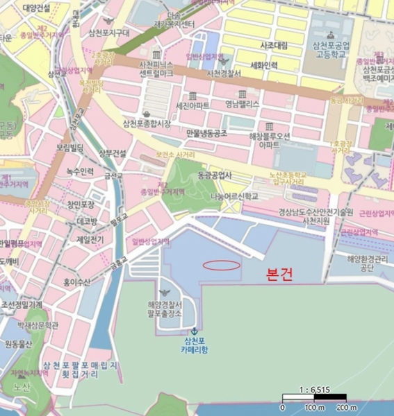 2025타경650 경상남도 사천시 동금동 158-55 선박 경매 이미지