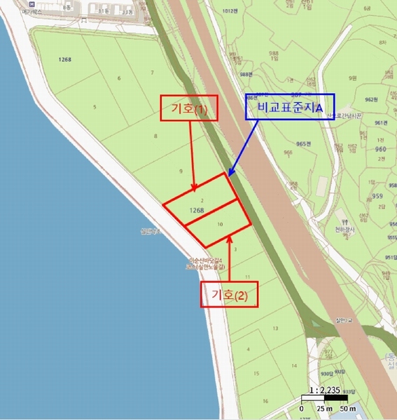 2025타경660 경상남도 사천시 실안동 1268-10 대지 경매 이미지