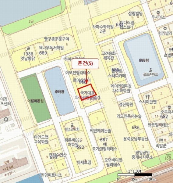 2025타경42619 경기도 평택시 용이동 688-4 근린상가 경매 이미지