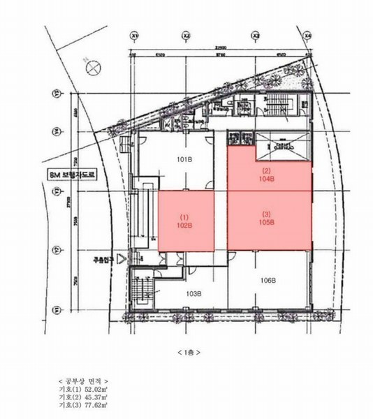 2025타경43048 경기도 평택시 현촌5길 5-20, 동산메디컬 1층 105비호 근린상가 경매 이미지