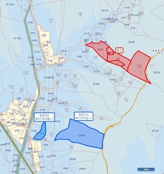 2025타경3824 충청북도 청주시 서원구 현도면 하석리 253-1 과수원 경매 이미지