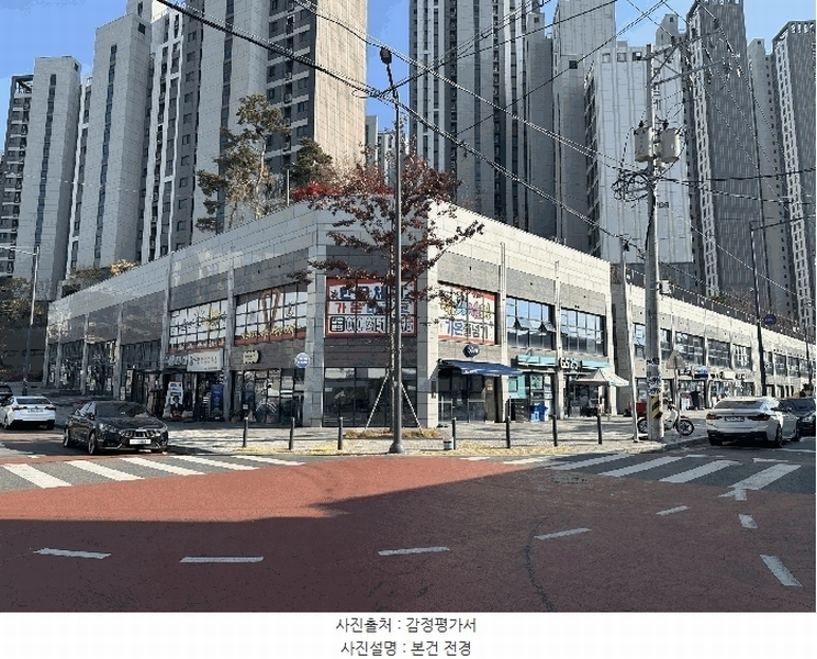 2025타경51948 충청북도 청주시 상당구 용담로 50, 센트럴힐데스하임 근린생활시설3동 1층 103호 근린상가 경매 이미지