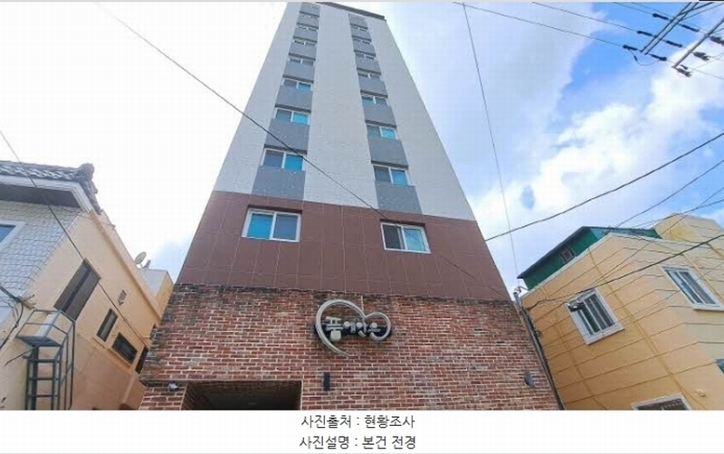 2024타경61119 부산광역시 금정구 동현로16번길 88, 품에안은오피스텔 8층 801호 다세대(빌라)[공급12평형] 경매 이미지