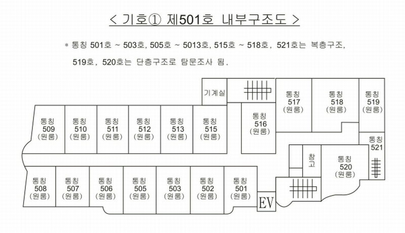 2025타경72054 강원특별자치도 철원군 명성로 144, 은현상가 1동 5층 501호 다세대(빌라) 경매 이미지