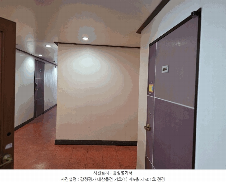 2025타경72054 강원특별자치도 철원군 명성로 144, 은현상가 1동 5층 501호 다세대(빌라) 경매 이미지