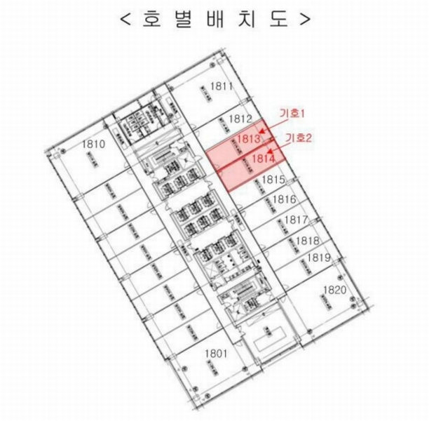 2025타경1838 인천광역시 연수구 인천타워대로 323, 송도센트로드 에이동 18층 1814호 오피스텔 경매 이미지
