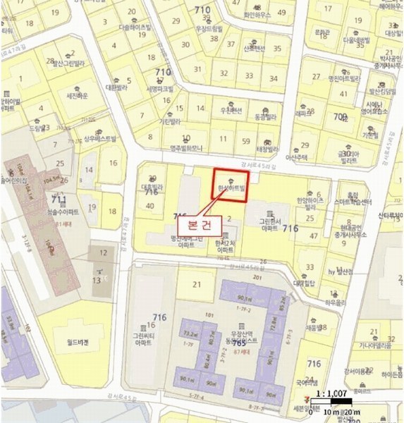 2025타경10995 서울특별시 강서구 강서로45라길 55-25, 한서빌라 4층 401호 다세대(빌라)[공급23평형] 경매 이미지
