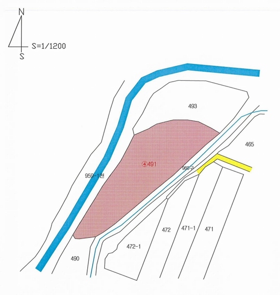2025타경11029 경상북도 김천시 감문면 구야리 491 농지 경매 이미지
