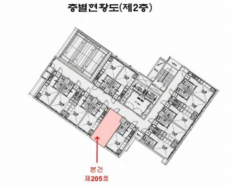 2025타경11175 서울특별시 강서구 화곡로 289, 원타워5차오피스텔 2층 205호 오피스텔[계약9평형] 경매 이미지