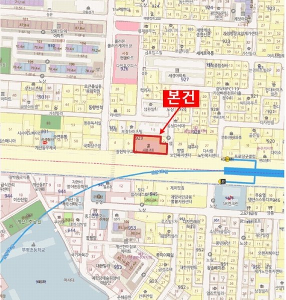 2025타경801 인천광역시 계양구 경명대로 1067, 삼환2빌딩 상가동 2층 203호 근린상가 경매 이미지