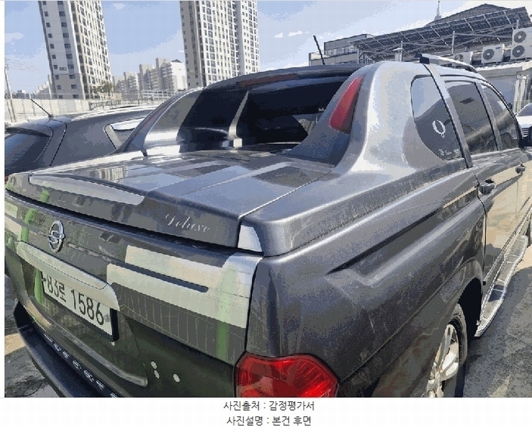 2026타경30576 광주광역시 광산구 산정동 156, 여대주차장 코란도스포츠 경매 이미지