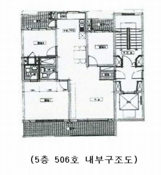 2022타경116990 서울특별시 금천구 금하로 793, 벽산아파트 110동 5층 506호 아파트[공급31평형] 경매 이미지