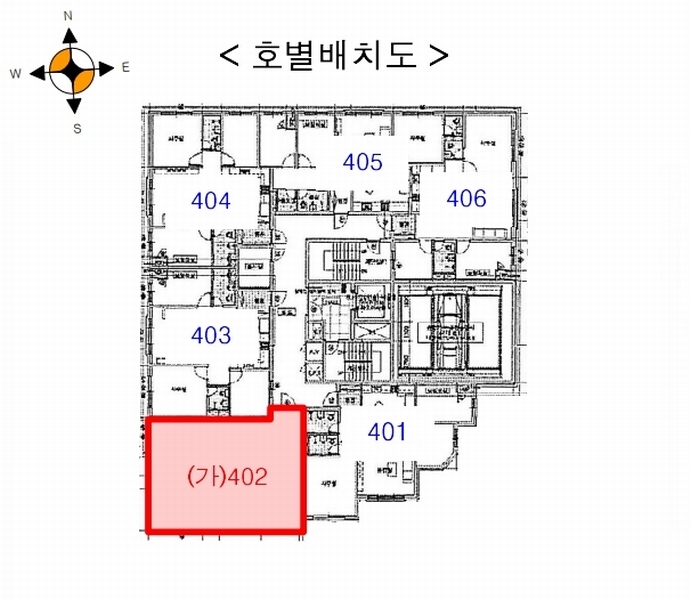2026타경501687 인천광역시 부평구 부흥로333번길 19-2, 리코팰리스 4층 402호 오피스텔[계약29평형] 경매 이미지