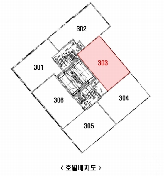 2026타경501576 인천광역시 부평구 대정로 41, 진흥스타움 3층 303호 오피스텔 경매 이미지