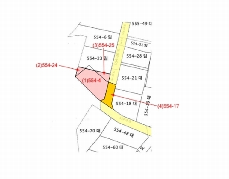 2024타경5834 경기도 남양주시 호평동 554-4 농지 경매 이미지
