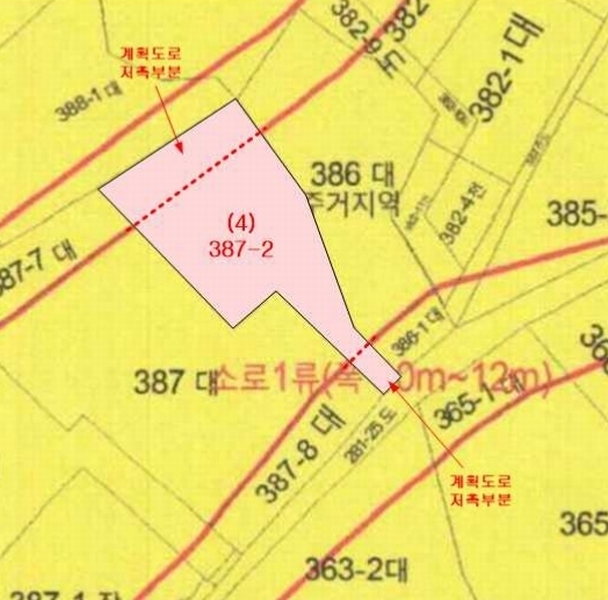 2025타경34790 경기도 김포시 고촌읍 신곡리 387-2 대지 경매 이미지