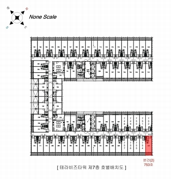 2025타경4676 경기도 김포시 태장로 751, 테라비즈타워 7층 753호 아파트형공장 경매 이미지