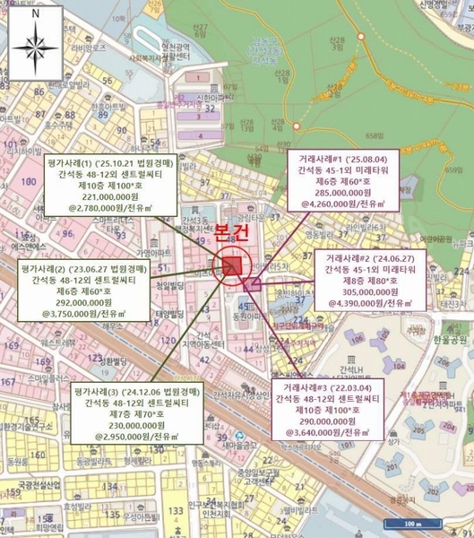 2026타경501488 인천광역시 남동구 용천로176번길 13, 센트럴씨티 13층 1302호 다세대(빌라) 경매 이미지