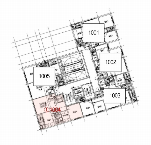 2026타경501461 인천광역시 미추홀구 미추로 50, 아르누보 10층 1004호 오피스텔[계약31평형] 경매 이미지