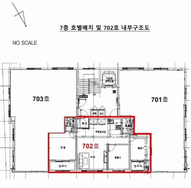 2026타경501453 인천광역시 미추홀구 숭의동 340-14 오피스텔[계약30평형] 경매 이미지