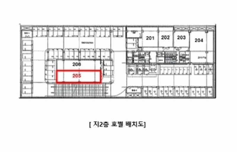 2025타경8815 서울특별시 금천구 가산디지털1로 142, 가산더스카이밸리1차 지층 205호 아파트형공장 경매 이미지