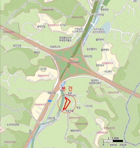 2026타경50195 충청북도 청주시 서원구 남이면 양촌리 210-3, 양촌주차장 내 덤프트럭 경매 이미지