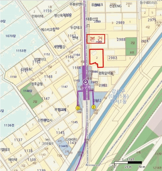 2025타경4313 부산광역시 강서구 대저1동 2987-2, 강서주차장 한국상용24톤암롤트럭 경매 이미지