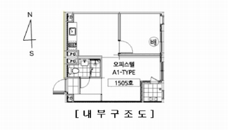 2026타경501359 인천광역시 미추홀구 주안로 142, 주안웰가 15층 1505호 오피스텔[계약21평형] 경매 이미지