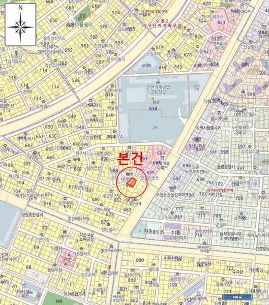 2026타경501327 인천광역시 미추홀구 한나루로527번길 15, 더갤러리 5층 503호 다세대(빌라)[공급16평형] 경매 이미지