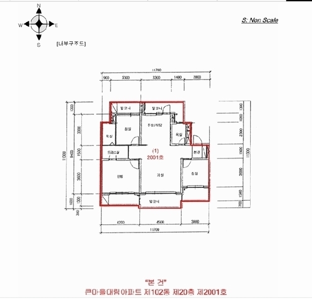 2026타경60415 경기도 고양시 일산서구 일현로 140, 큰마을대림아파트 102동 20층 2001호 아파트[공급33평형] 경매 이미지
