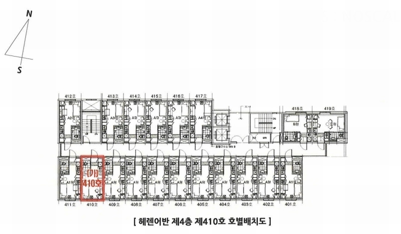 2025타경10832 서울특별시 영등포구 경인로114가길 14, 헤렌어반 4층 410호 다세대(빌라) 경매 이미지