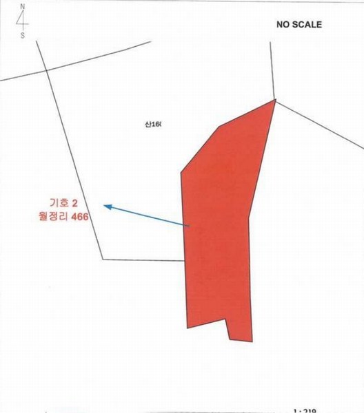 2025타경557 전라남도 고흥군 남양면 월정리 466 농지 경매 이미지