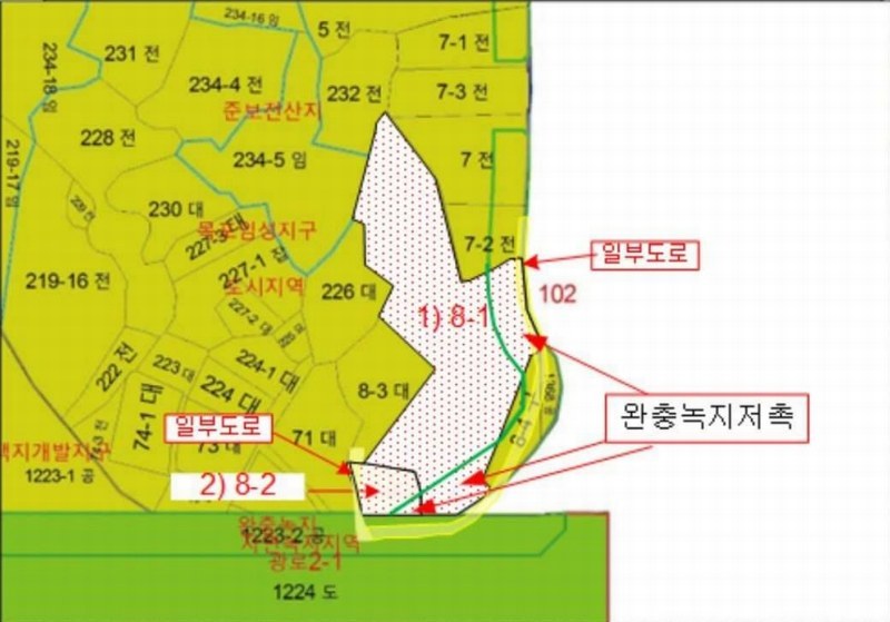 2025타경51266 전라남도 목포시 옥암동 8-2 대지 경매 이미지