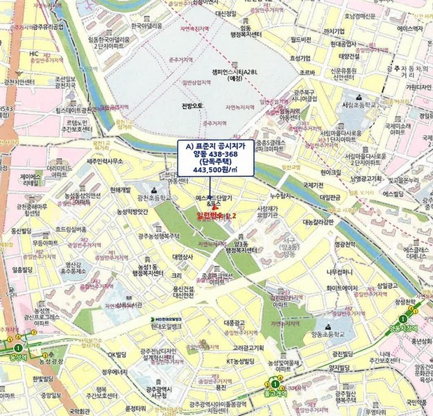 2026타경30392 광주광역시 서구 양동 438-244 대지 경매 이미지