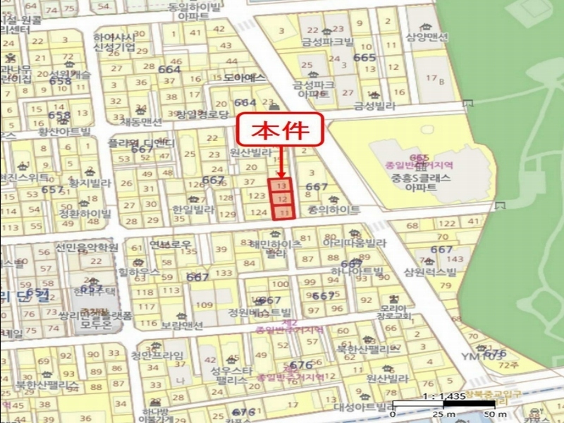 2025타경11174 서울특별시 도봉구 도봉로114길 69-3, 가현월디움 5층 502호 다세대(빌라)[공급8평형] 경매 이미지