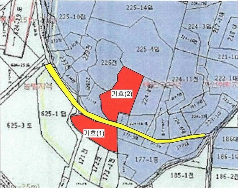 2025타경945 전라남도 해남군 마산면 상등리 224-15 농지 경매 이미지