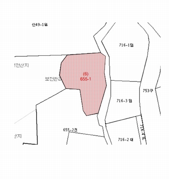 2025타경30169 전북특별자치도 남원시 아영면 구상리 655-1 농지 경매 이미지