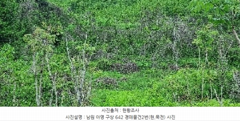 2025타경30169 전북특별자치도 남원시 아영면 구상리 642 농지 경매 이미지