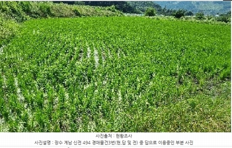 2025타경30195 전북특별자치도 장수군 계남면 신전리 494 농지 경매 이미지