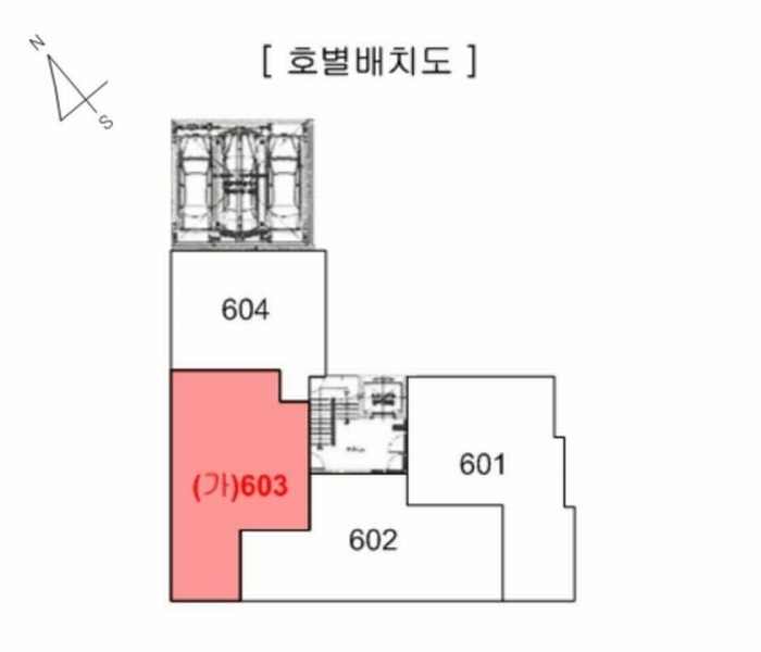 2026타경501151 인천광역시 부평구 부평문화로105번길 19, 제이에이치타워2 6층 603호 오피스텔[계약24평형] 경매 이미지